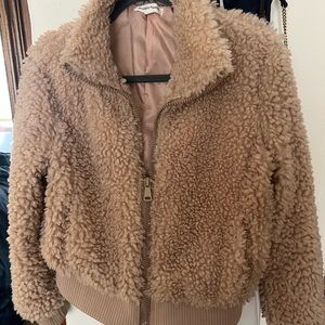 COZY SHERPA ZIP UP JACKET